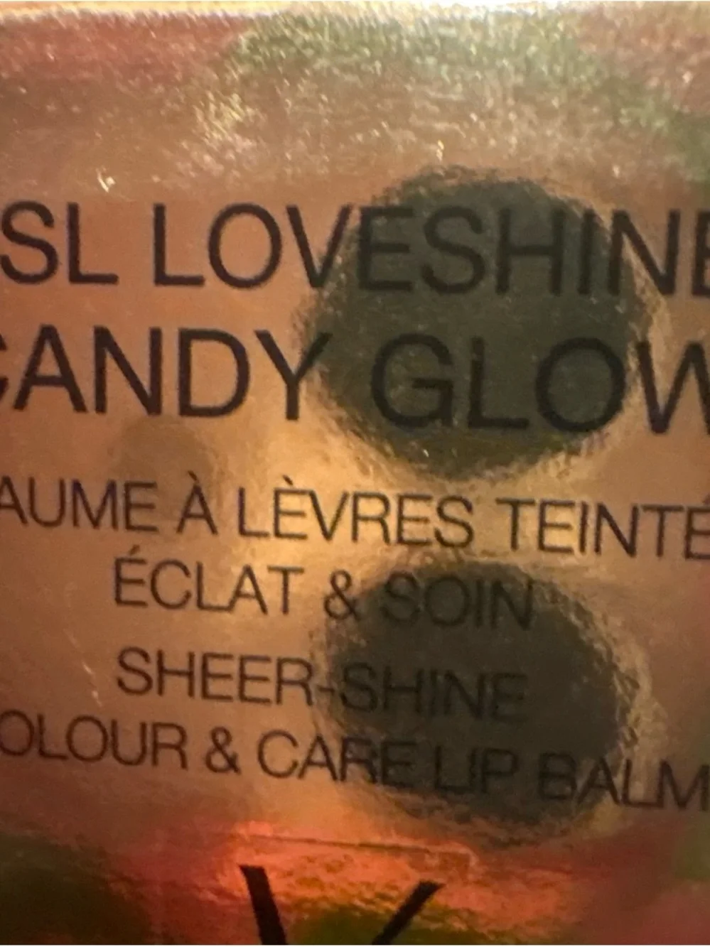 MiniYves Saint Laurent Loveshine Candy Glow Lip Balm - Rose Gold & Pink